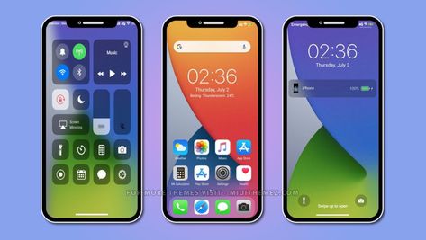 Download iOS 14.1 dual mode v12 MIUI theme on your Xiaomi Redmi device running MIUI 11 or MIUI 12 with official MIUI Theme Store link. I Phone Theme, Redmi Themes, Okra Water, Mobile Theme, Iphone Wallpaper Planets, Iphone Wallpaper Clock, Themes For Mobile, Samsung Galaxy Wallpaper Android, Ios Theme