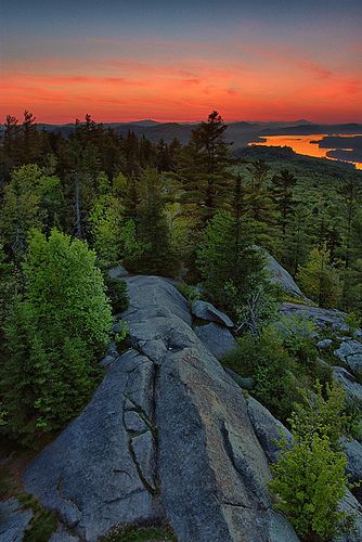 Dawn breaks over Bald Mountain near Old Forge in New York's Adirondack Mountains Adirondacks Ny, Iphone Paper, Bald Mountain, Lake George Village, Adirondack Park, Summer Vacation Spots, Old Forge, York Travel, Adirondack Mountains