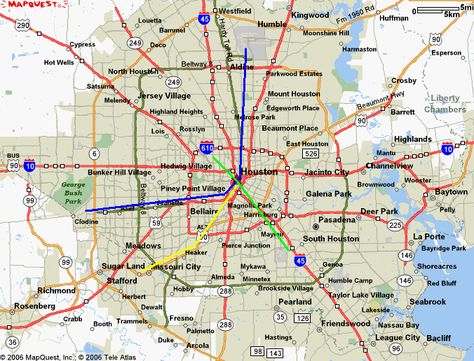 nice Houston Metro Map