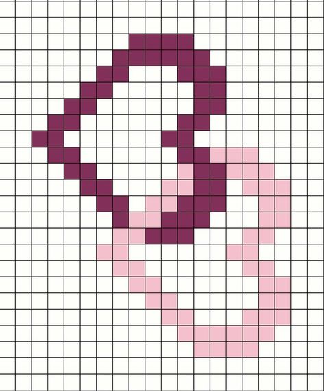 Grille Pixel Art, Graph Paper Drawings, Graph Crochet, Art Perle, Easy Pixel Art, Pixel Art Templates, Beginners Crochet, Diy Perler Bead Crafts, Pixel Crochet