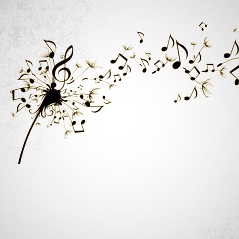 La musica puede ser mucho mas que eso... Tattoo Music, Music Flower, Not Musik, Geniale Tattoos, A Dandelion, Trendy Tattoo, Music Tattoo, Music Tattoos, Tattoo Feminina