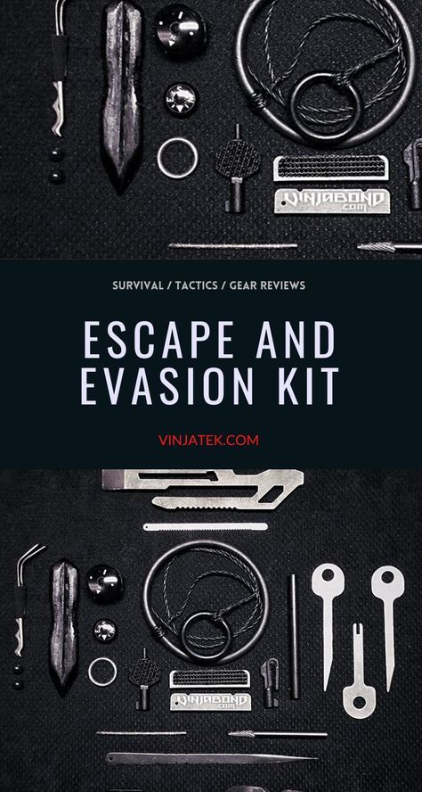 Survival Kit Ideas, Escape And Evasion, Urban Survival Kit, Survival Skills Emergency Preparedness, Tactical Life, Survival Skills Life Hacks, Water Food, Survival Life Hacks, Kit Ideas