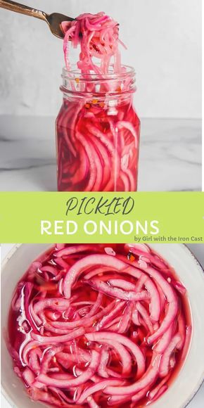 Homemade Horseradish, Pickled Vegetables Recipe, Quick Pickled Red Onions, Red Onion Recipes, Fermentation Recipes, Pickled Veggies, Pickled Red Onions, Pickled Vegetables, Onion Recipes