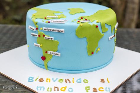 Map Cake, Globe Cake, Doc Mcstuffins Cake, Farewell Cake, Earth Cake, Travel Cake, Flag Cake, Unicorn Birthday Cake, Elegant Birthday Cakes