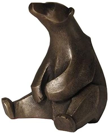 Carved Wooden Animals, Art Deco Statue, Bear Sitting, Uk Shopping, Ceramic Sculpture Figurative, Bear Sculptures, Sculptures Céramiques, Bronze Figurine, Paper Mache Sculpture