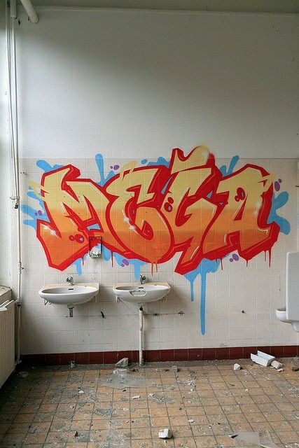 Graffiti Interior, Graffiti Ideas, Graffiti Wildstyle, Graffiti Art Letters, Mega City, Tag Street Art, Graffiti Piece, Graffiti Doodles, Graffiti Writing