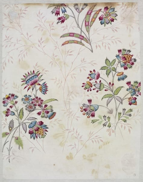 Chintz Motifs, Chintz Wallpaper, Indian Floral Pattern, Chintz Print, Indian Chintz, Wallpaper Indian, Folk Pattern, Running Design, Chintz Fabric