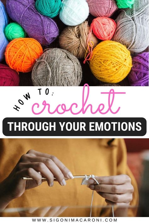 Types Of Patterns, Going Through The Motions, Self Care Bullet Journal, Crochet Tips, Learn How To Crochet, Beginner Crochet, Positive Emotions, Crochet Design, Knitting And Crocheting