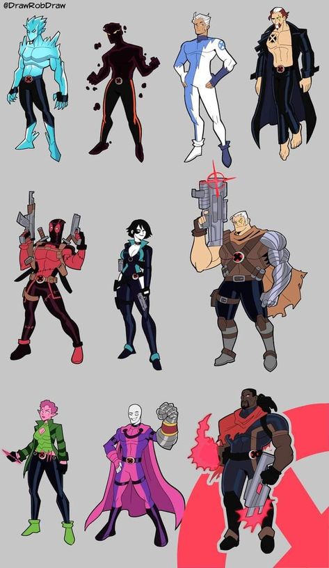 X Men Mutants Oc, Super Hero Design Concept Art, Superhero Comic Art Drawings, X Men Oc Mutant, Hulk Redesign, X Men Redesign, Hero Oc Character Design, Marvel Oc Male, Superhero Oc Character Design