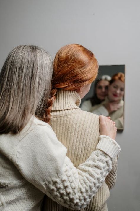 MOM & DAUGHTER · Pexels Grandmother Granddaughter Photography, Grandparent Photoshoot, Generation Photos, Mother Daughter Photography Poses, Mom Daughter Photography, Mother Daughter Photoshoot, Grandmother Granddaughter, Pose Portrait, Photo Women