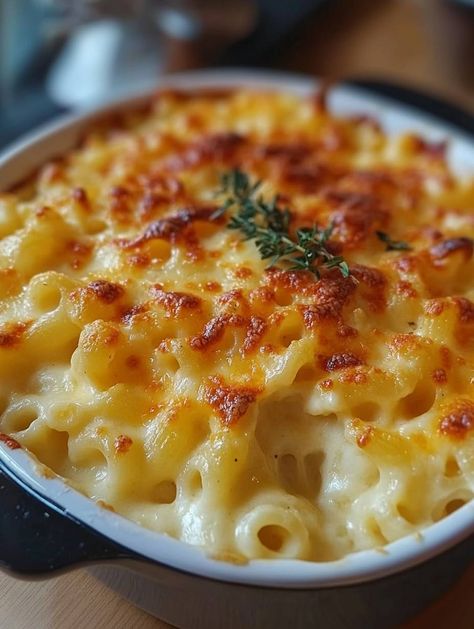 Baked Macaroni and Cheese is a classic comfort food that many love. It’s creamy, cheesy, and oh-so-satisfying. This dish is perfect for family dinners, gatherings, or just a cozy night in. Why Make This Recipe This recipe is great because it’s simple and delicious. You can make it with just a few ingredients you probably Ricotta Mac And Cheese Recipes, Simple Mac And Cheese Recipe, Macaroni Gratin, Simple Macaroni And Cheese Recipe, Creamy Baked Macaroni And Cheese, Easy Mac N Cheese Recipe, Baked Meatloaf, Classic Mac And Cheese, Mexican Casserole Recipe