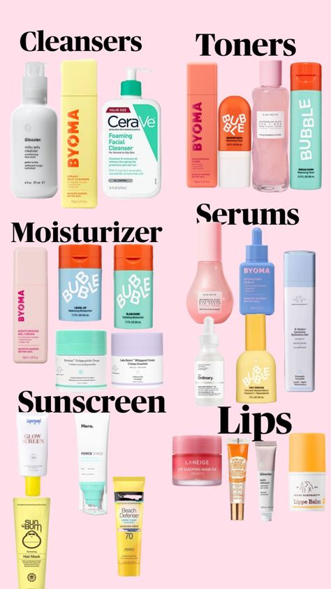 Skincare Stuff, Preppy Skincare, Skin Care Routine Order, Face Tips, Basic Skin Care, Sephora Skin Care, Basic Skin Care Routine, Makeup Mistakes, Perfect Skin Care Routine