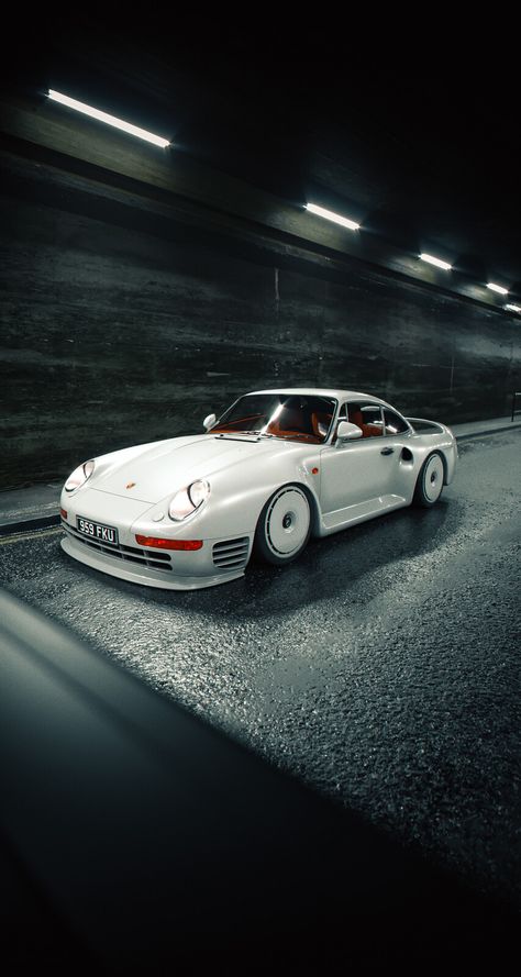 Khyzyl Saleem Art - F40 x 959 / CGI Khyzyl Saleem, Porsche 959, Mercedes Wallpaper, Slammed Cars, Jdm Wallpaper, Car Backgrounds, Cool Car Drawings, Dream List, Car Artwork