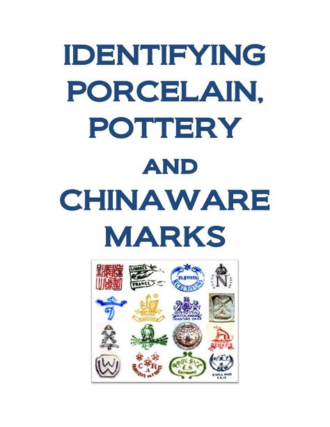 Identifying marks on porcelain or pottery and chinaware Chinese Pottery Marks, Pottery Marks Vintage, Pottery Makers Mark, Diamond Color Chart, Forgotten Chicken, Vintage China Patterns, Carnival Vintage, Antique Knowledge, Vintage Dishes Antiques