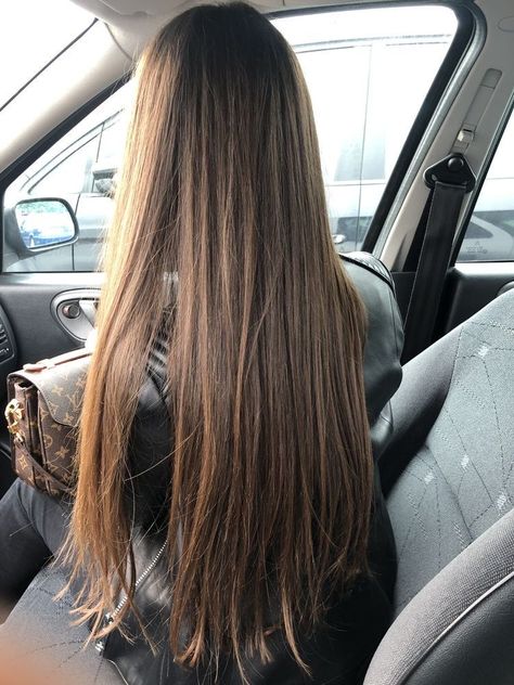 Straight Long Hair, Longer Hair Growth, Hair Goal, Long Silky Hair, Really Long Hair, Long Hair Pictures, Longer Hair, Long Brown Hair, Haircuts For Long Hair