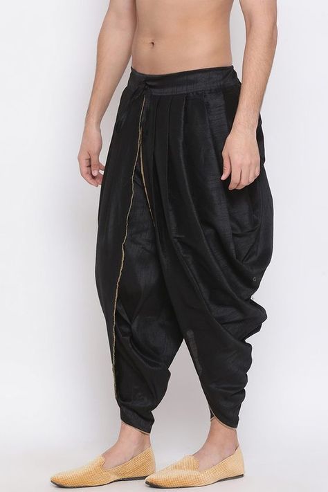 Dhoti Shalwar, Black Dhoti, Kurta For Man, Dhoti For Men, Dhoti Pants For Men, Saree Sale, Fashion Figure Drawing, Mens Kurta Designs, Design Outfit