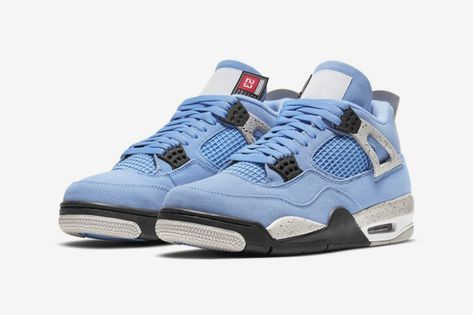 Why Are Jordan 4 UNC’s So Expensive? Tenis Jordan Retro, Air Jordan 4 University Blue, Jordan 4 University Blue, Air Jordan Retro 4, Jordan 4’s, Basketball Shoes For Men, Jordan Retro 4, Nike Air Jordan 4, Dr Shoes