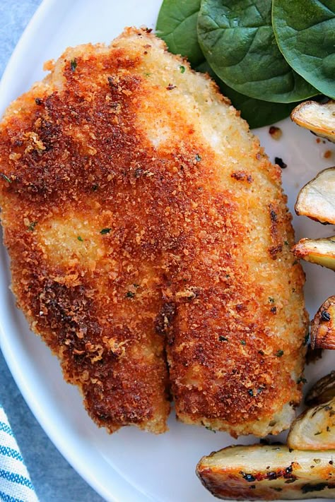 Fried Tilapia Recipes, Breaded Fish Recipe, Easy Tilapia, Breaded Tilapia, Pan Fried Tilapia, Tilapia Recipes Easy, Breaded Fish, Fried Tilapia, Tilapia Recipe