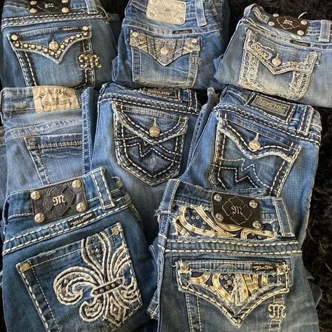 Miss Me | Jeans | Bootcut Miss Me Jeans | Poshmark Dream Pants, Dreamy Clothes, Country Jeans, 2000s Jeans, 00s Mode, Mcbling Fashion, Worn Jeans, Text Symbols, Latina Fashion Outfits