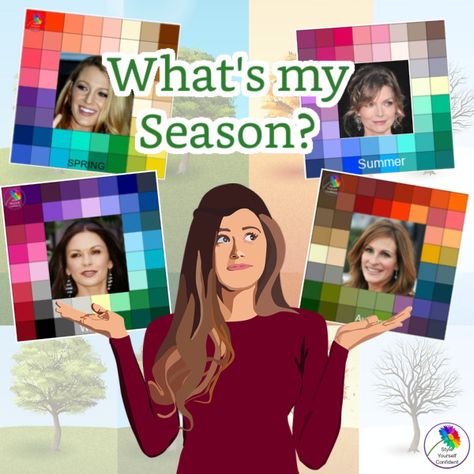 Free Seasonal Color Analysis #freeseasonalcoloranalysis #whatsmyseason #seasonalcoloranalysis https://www.style-yourself-confident.com/free-seasonal-color-analysis.html Color Analysis Quiz, Color Analysis Test, What Season Am I, Color Analysis Summer, Color Seasons, Color Quiz, Style Analysis, Summer Color Palette, Color Test