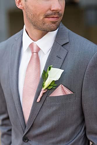 Wedding Suits Groom Pink Tie, Grey Suit Pink Tie Wedding, Groomsman Pink Tie, Rose Gold Suit Men Wedding, Light Pink Tuxedo Wedding, Black Tux With Pink Tie, Pink Tie Outfit Men, Pink Bridal Party Groomsmen, Blush Pink Groomsmen Attire