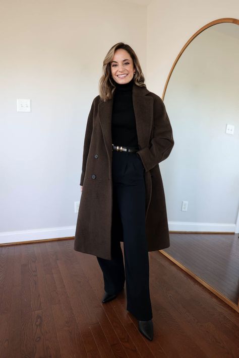 A Petite Review of Aritzia Coats - Pumps & Push Ups Only Coat Aritzia, The Only Coat Aritzia, Aritzia Wool Coat Outfit, Aritzia Coat Outfit, Petite Wool Coat, Aritzia Wool Coat, Aritzia Outfit, Aritzia Coat, Wool Coat Outfit