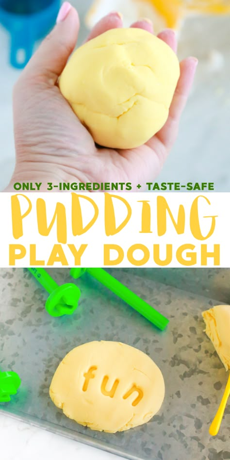 Summer Sensory Play, Sensory Preschool, Edible Play Dough Recipe, Edible Play Dough, Homemade Sensory, Summer Sensory, Play Dough Recipes, Kids Play Dough, Food Recipes For Kids