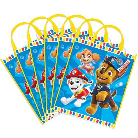 Paw Patrol Goodie Bags, Paw Patrol Favors, Paw Patrol Party Favors, Paw Patrol Party Supplies, Gift Bag Ideas, Hello Kitty Rooms, Paw Patrol Birthday Party, Game Prizes, Neutral Baby Clothes