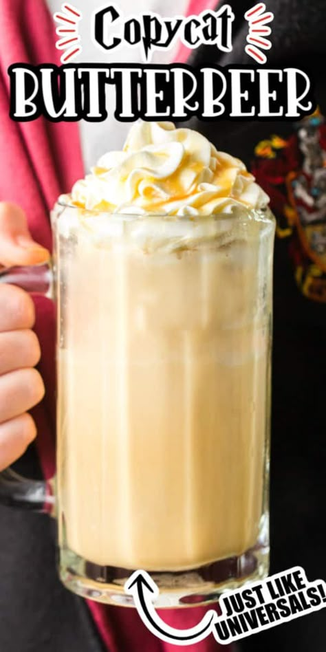 Pinterest 600 x 1200 - butterbeer Nailed It Recipes, Hot Butterbeer Recipe, Butter Beer Recipe, Butter Beer Recipe Harry Potter, Frozen Butterbeer, Hot Butterbeer, Harry Potter Butterbeer, Gateau Harry Potter, Harry Potter Snacks