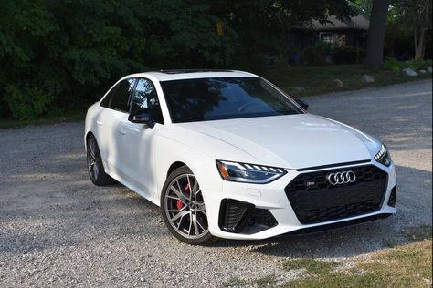 2020 Audi S4 Prestige Review: A Precise Sport Sedan. Audi Sedan, Laferrari Aperta, Dream Cars Audi, Luxury Cars Range Rover, Car Decorations Interior, Aventador Svj, Quotes Car, Sport Sedan, Sedan Cars