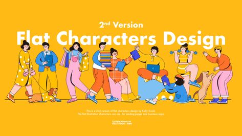 Flat Character Illustration, Flat Character, Flat Design Illustration, Characters Design, T Art, Travel Illustration, Vector Character, People Illustration, Line Illustration