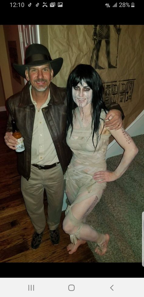 Princess Ahmanet Mummy costume Mummy Couples Costume, Mummy Maternity Costume, Couple Mummy Costume, Mummy Costume Couple, Mummy Couple Costume, Mummy Costume Women, Princess Ahmanet, Witchcraft Meaning, Magick Crafts