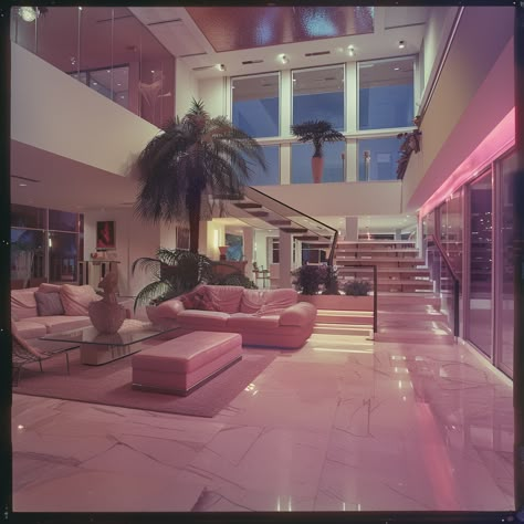 80s, 90s, retro style, vintage, miami, 70s, old, interior, design, luxury, midcentury modern, 80s aesthetic, home decor Miami Aesthetic Apartment, 80s Aesthetic Interior, 80s Aesthetic Interior Design, Retro Home Exterior, Miami 90s Aesthetic, 80s Salon Aesthetic, 80s Rich Aesthetic, Modern 80s Interior Design, Miami Vice Interior Design