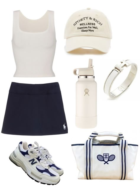 Mode Tennis, Polo Ralph Lauren Outfits, Cute Golf Outfit, Golf Girl, Gymwear Outfits, Gym Crush, Sporty Outfit, Tennis Outfits, Tennis Outfit