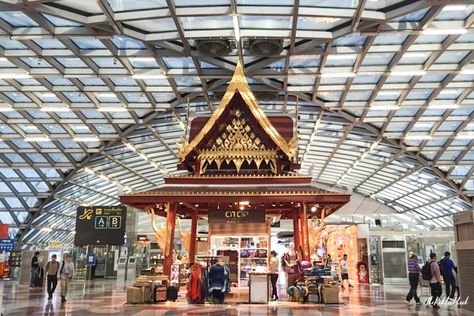 Bangkok Suvarnabhumi Airport (BKK) Guide Suvarnabhumi Airport Bangkok Thailand, Pink Lookbook, Bangkok Airport, Airport Guide, Suvarnabhumi Airport, Central Asia, Bangkok Thailand, Thailand Travel, Asia Travel