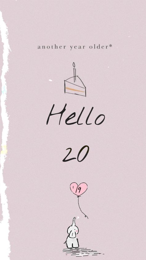 Birthday 20, Hello 20, Birthday