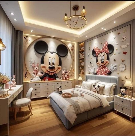 Mickey Mouse Bedroom Ideas, Disney Decor Bedroom, Mickey Room, Canopy Decor, Disney Bedding Sets, Mickey Mouse Room, Disney Bedroom, Mickey Mouse Bedroom, Ivy Room