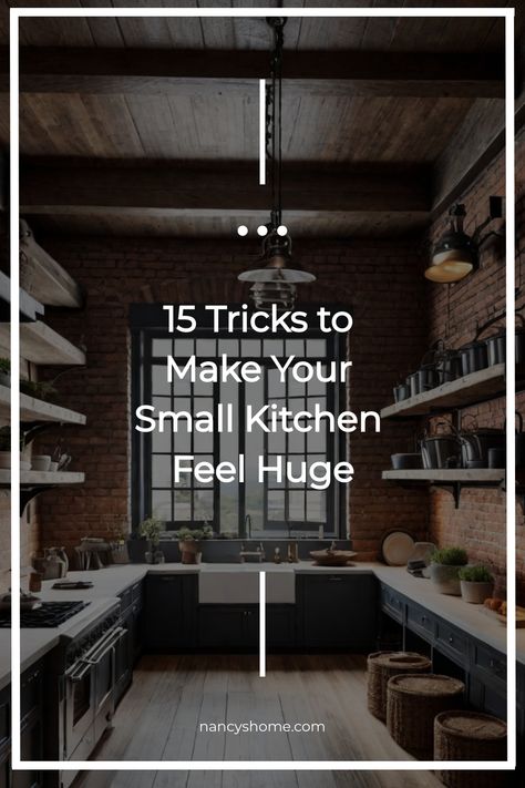 Maximize your small kitchen's potential with these 15 proven interior design hacks. #KitchenInteriorDesignIdeas Cool Small Kitchen Ideas, Small Designer Kitchen, Tiny Kitchens Apartment, Minimalist Small Kitchen Ideas, Small Kitchen Dinner Ideas, Tiny Kitchen Design Layout, Long Kitchen Ideas, Kitchenette Design Ideas, Small Galley Kitchen Ideas Narrow