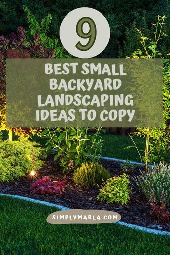 HEY EVERYONE! CHECK OUT 9 EASY SMALL BACKYARD LANDSCAPING IDEAS TO COPY! LET'S TRANSFORM YOUR SMALL BACKYARD WITH SOME BEAUTIFUL EASY DIY LANDSCAPING ON A BUDGET! LET'S ADD SOME BEAUTIFUL PLANTS AND UPDATE YOUR BACKYARD LIGHTING TO CREATE A PERFECT SPOT TO HOST! THIS IS A GUIDE TO HELP YOU PICK OUT THE BEST LAYOUTS FOR YOUR SPACE. WE HOPE YOU LOVE THIS POST! #BUDET #DESIGNLAYOUT #IDEAS #DESIGNS #IDEASLAYOUT #IDEASSIMPLE #BUDGETSIMPLEGARDENIDEAS Tall Shrubs, Tree Bench, Stone Pathway, Old Tires, Easy Jobs, Outdoor Backyard, Backyard Projects, Running Water, Small Backyard Landscaping