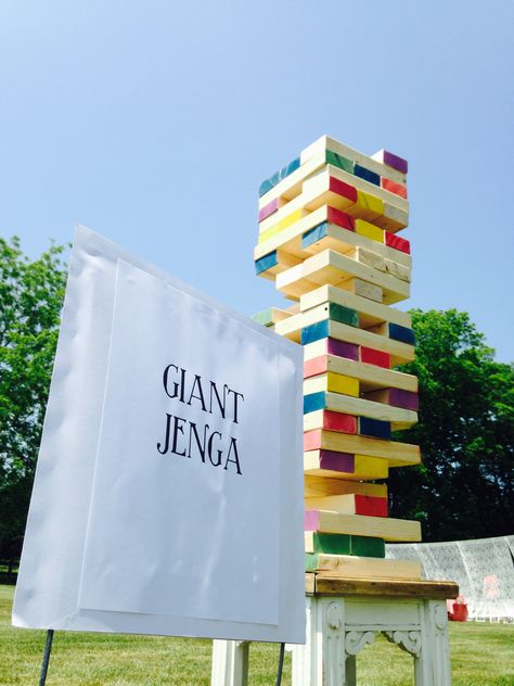 Oversized Jenga, Spring Festival Games, Activation Games, Big Jenga, Giant Yard Games, Patio Games, Jenga Game, Festival Games, Giant Jenga