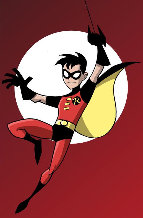 Tim Drake Batman, Animated Batman, Tim Drake Robin, Bruce Timm Art, Batman Art Drawing, Dc Animated Universe, Nightwing Robin, Robin Tim Drake, Tim Drake Red Robin