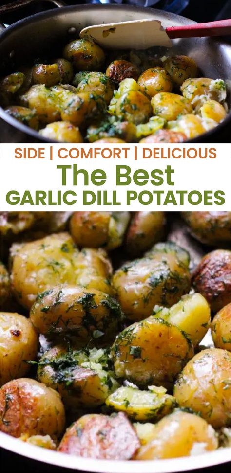 Pan Roasted Potatoes, Quick Side Dish, Quick Side Dishes, Healthy Vegetable Recipes, Potato Recipes Side Dishes, Easy Weeknight Dinner, Potato Side Dishes, Best Side Dishes, Veggie Side Dishes