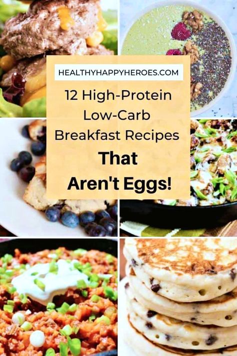 High protein breakfast recipes | High protein low carb breakfast | Healthy low carb breakfast | Low calorie breakfast | Low carb breakfast recipes | High protein low carb Breakfast Ideas Without Eggs, Low Carb Breakfast Ideas, Carb Breakfast Ideas, High Protein Low Carb Breakfast, Low Fat Breakfast, Eggless Breakfast, Healthy Low Carb Breakfast, Egg Free Breakfast, High Protein Breakfast Recipes