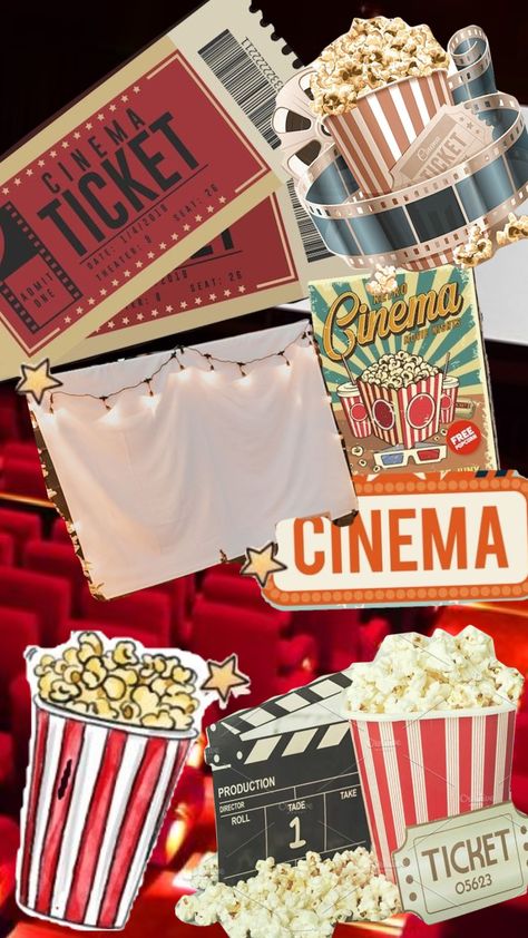 Theatre Tickets Aesthetic, Movie Theater Tickets, Theater Ticket, Free Popcorn, Cinema Seats, Cinema Ticket, Theater Tickets, Cinema Movies, Movie Theater