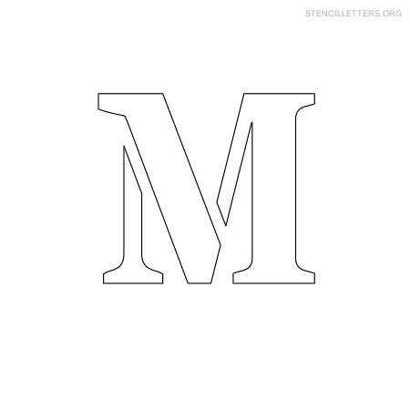 Letter M Stencil, Letter M Template, Letter A Printables, Letter S Printable, Letter M Printable, M Lettering, M Font, M Images, Halloween Pumpkin Stencils