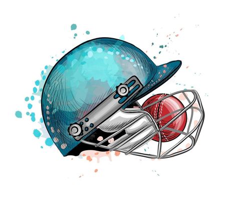 Cricket Theme Birthday, Cricket Painting, Cricket Tattoo, Cricket Background, Cricket Party, Cricket Theme Cake, Messi Drawing, Cricket Helmet, Cricket Poster