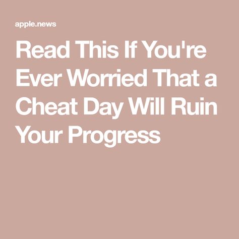 Read This If You're Ever Worried That a Cheat Day Will Ruin Your Progress Cheat Day Food, Bottomless Mimosas, Boozy Brunch, Workout Stuff, Cheat Day, Hash Browns, Worth It, Hard Work, Fitness Tips