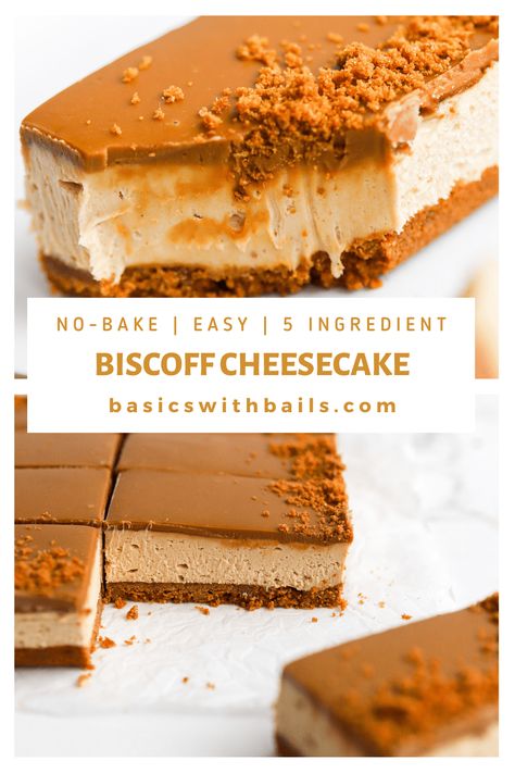 Easy Biscoff Recipes, Biscoff Recipes Cheesecake, Cookie Butter No Bake Cheesecake, Bischoff Recipes, Bischoff Cheesecake, Biscoff Mini Cheesecake, Biscoff Treats, Biscoff Cheesecake Cups, Cheesecake Easy Recipe