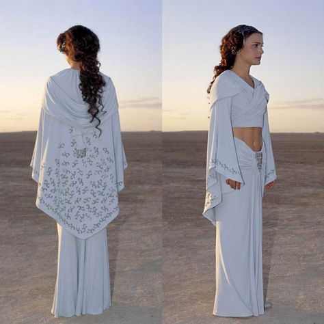 Padme Amidala Dress, Padme Outfits, Padme Amidala Costume, Padme Costume, Star Wars Dress, Star Wars Padme, S Costumes, Goddess Outfit, Padmé Amidala