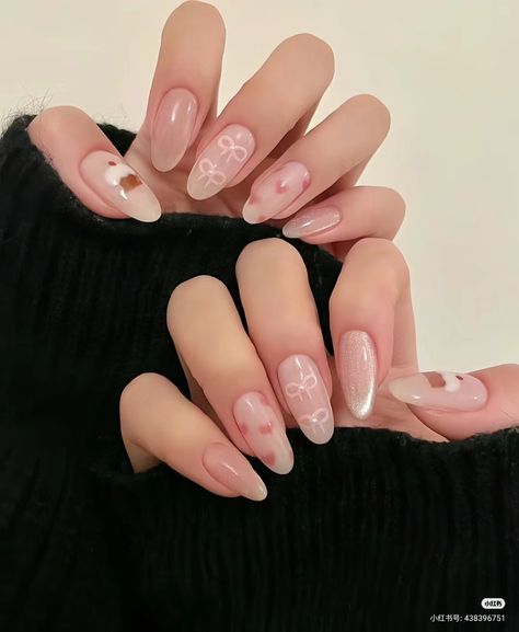 Pink Blush Nails, Band Nails, Beauty Nails Design, Gel Nails Diy, Basic Nails, Casual Nails, Blush Nails, Classy Acrylic Nails, Pretty Gel Nails